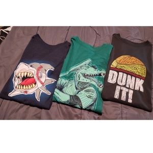 3 set of boys shirts